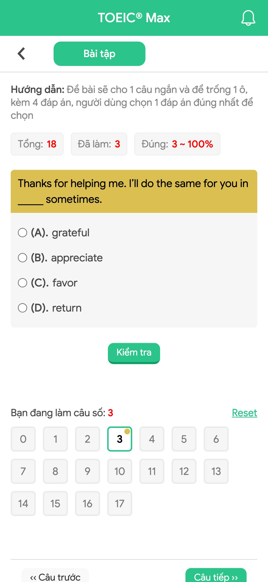 Thanks for helping me. I’ll do the same for you in _____ sometimes.
