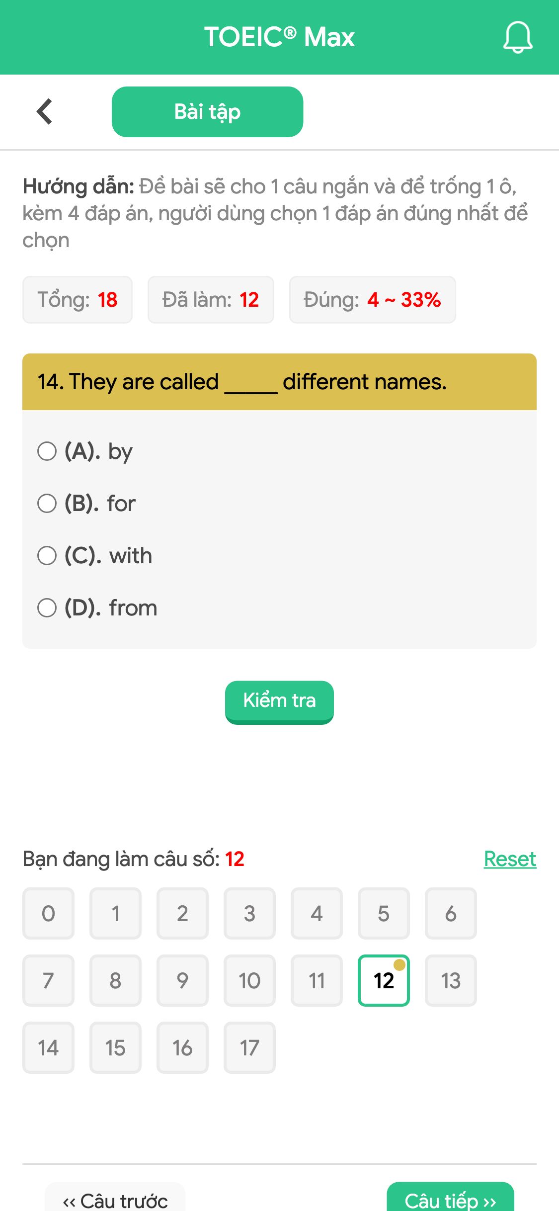 14. They are called _____ different names.