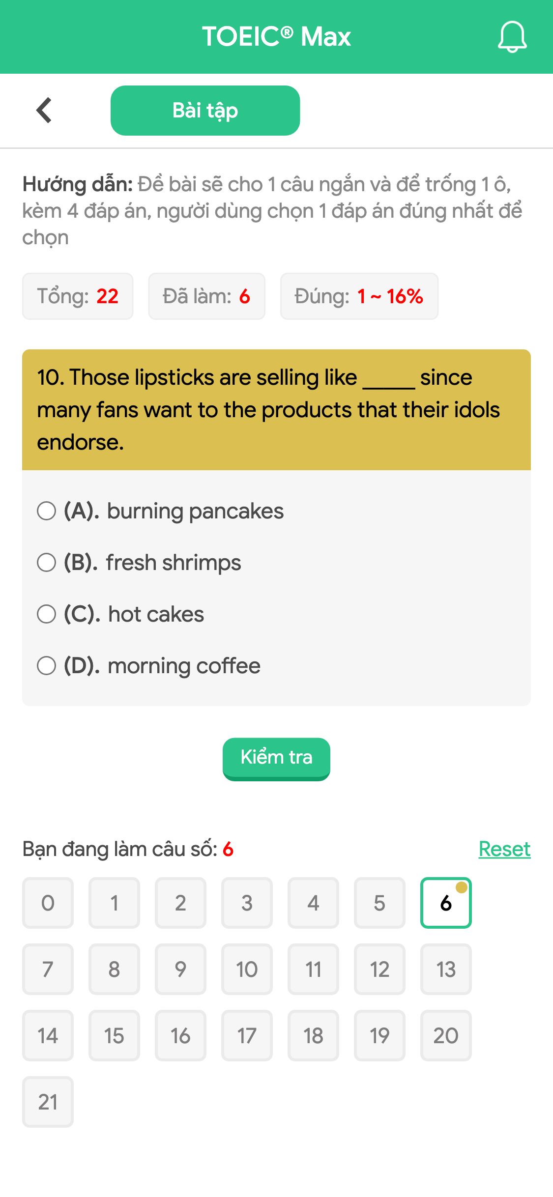 10. Those lipsticks are selling like _____ since many fans want to the products that their idols endorse.