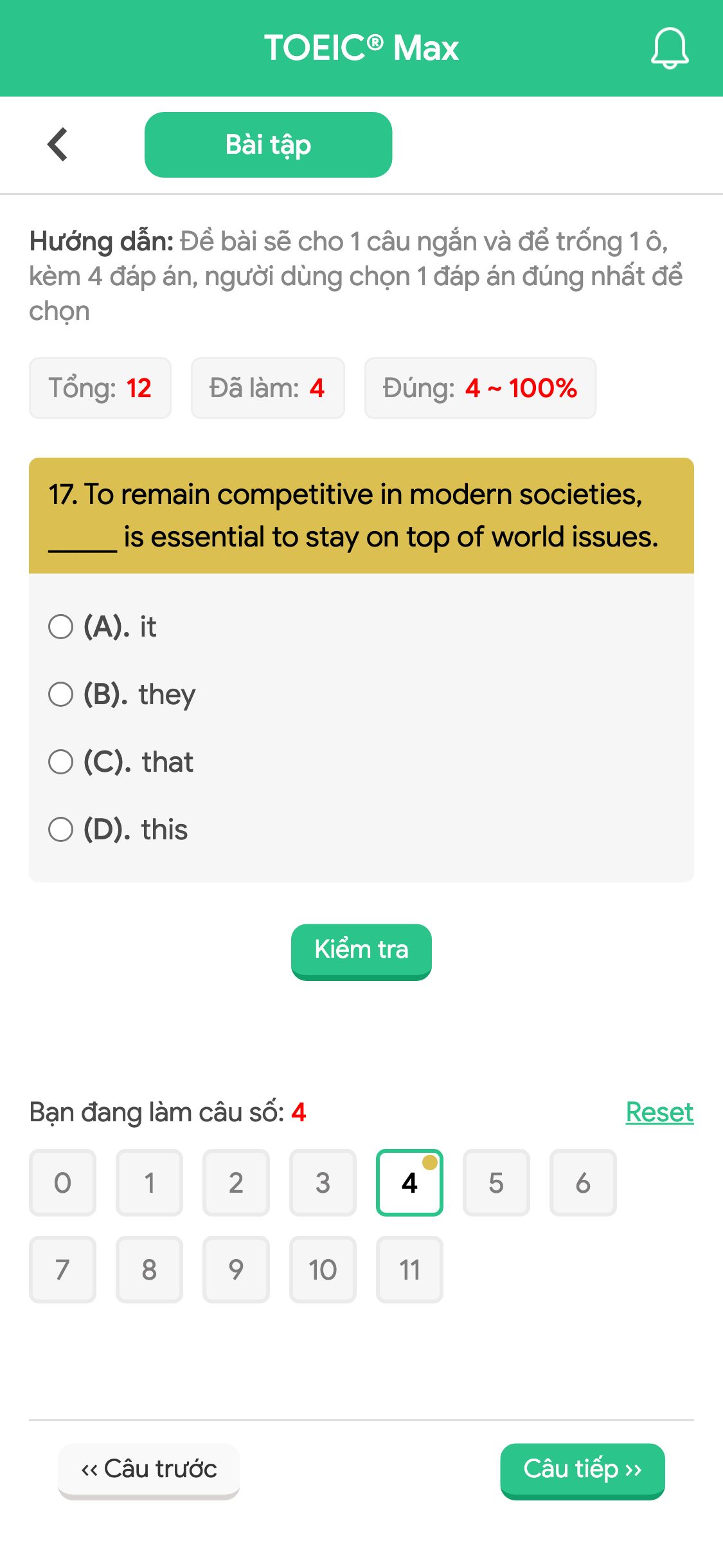 17. To remain competitive in modern societies, _____ is essential to stay on top of world issues.