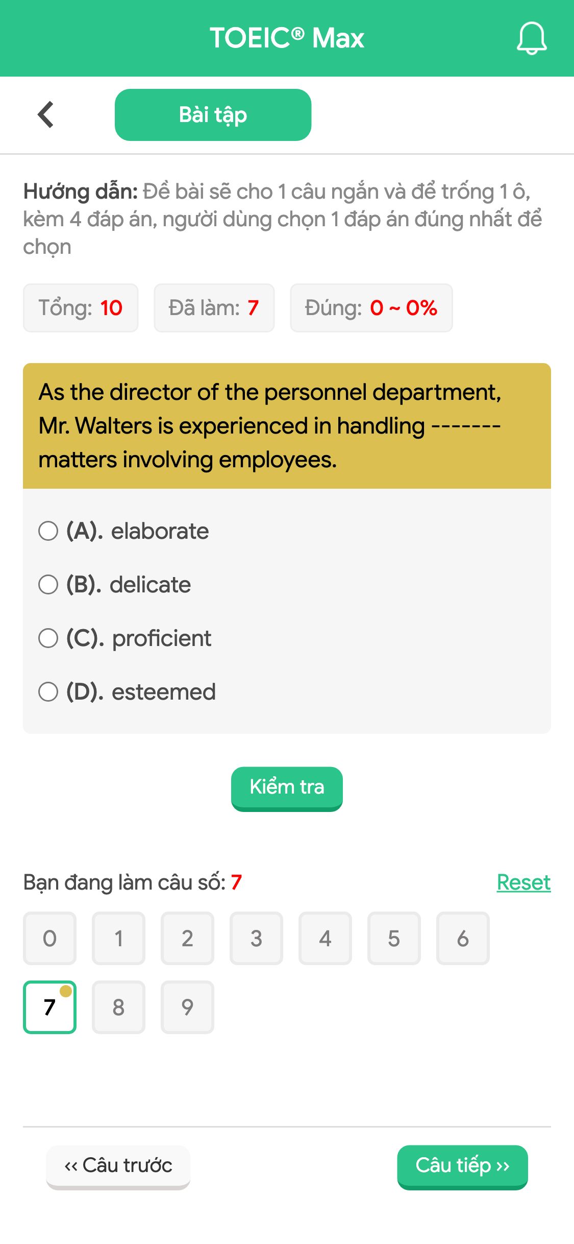 As the director of the personnel department, Mr. Walters is experienced in handling ------- matters involving employees.