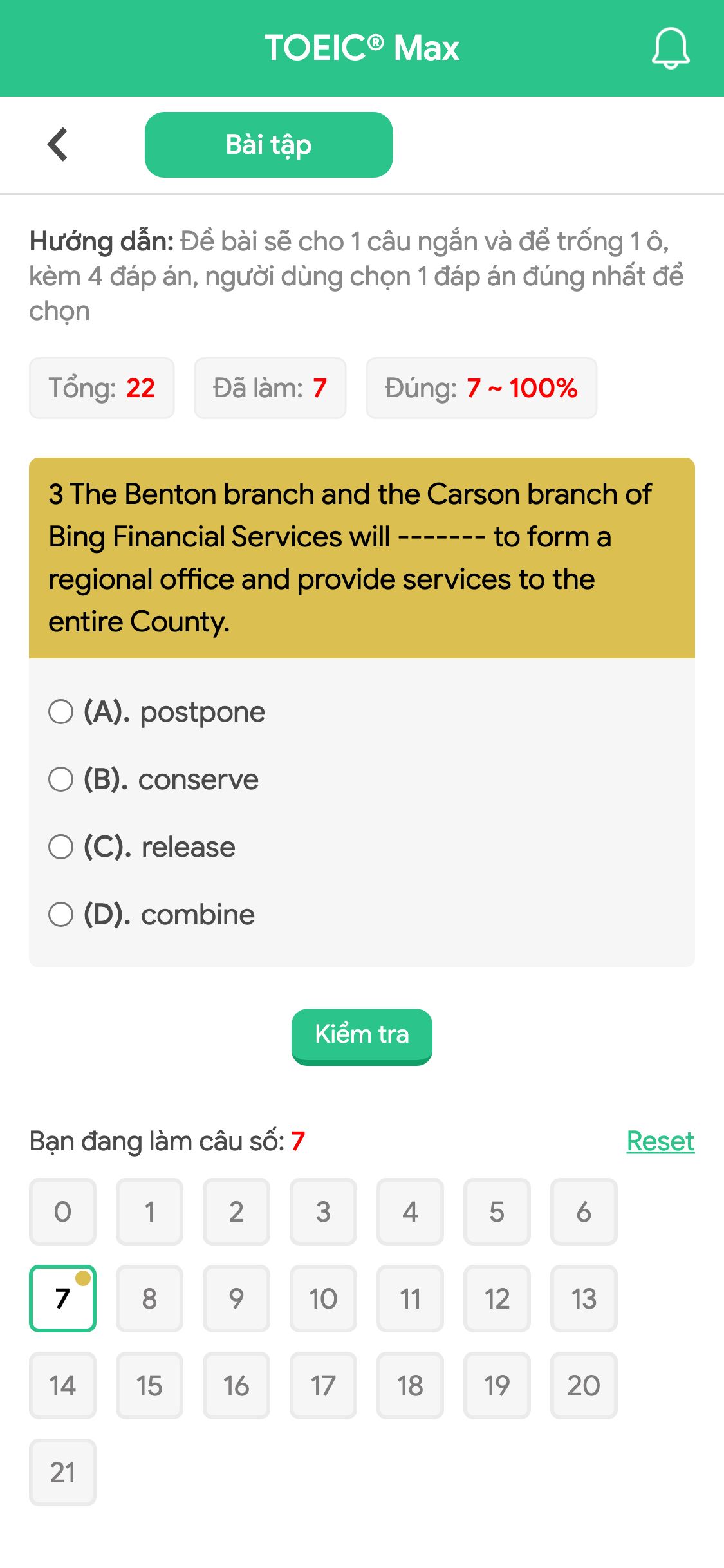 3 The Benton branch and the Carson branch of Bing Financial Services will ------- to form a regional office and provide services to the entire County.
