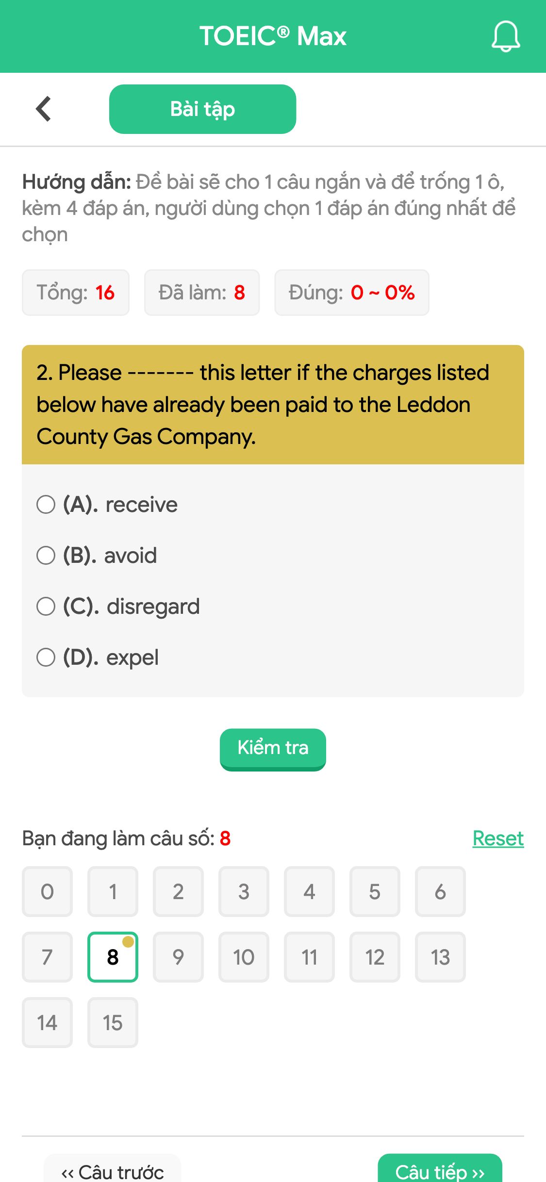 2. Please ------- this letter if the charges listed below have already been paid to the Leddon County Gas Company.